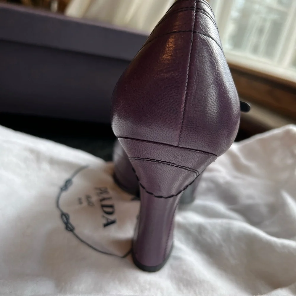 Prada Mary-Jane pumps in violet - Picture 6 of 7